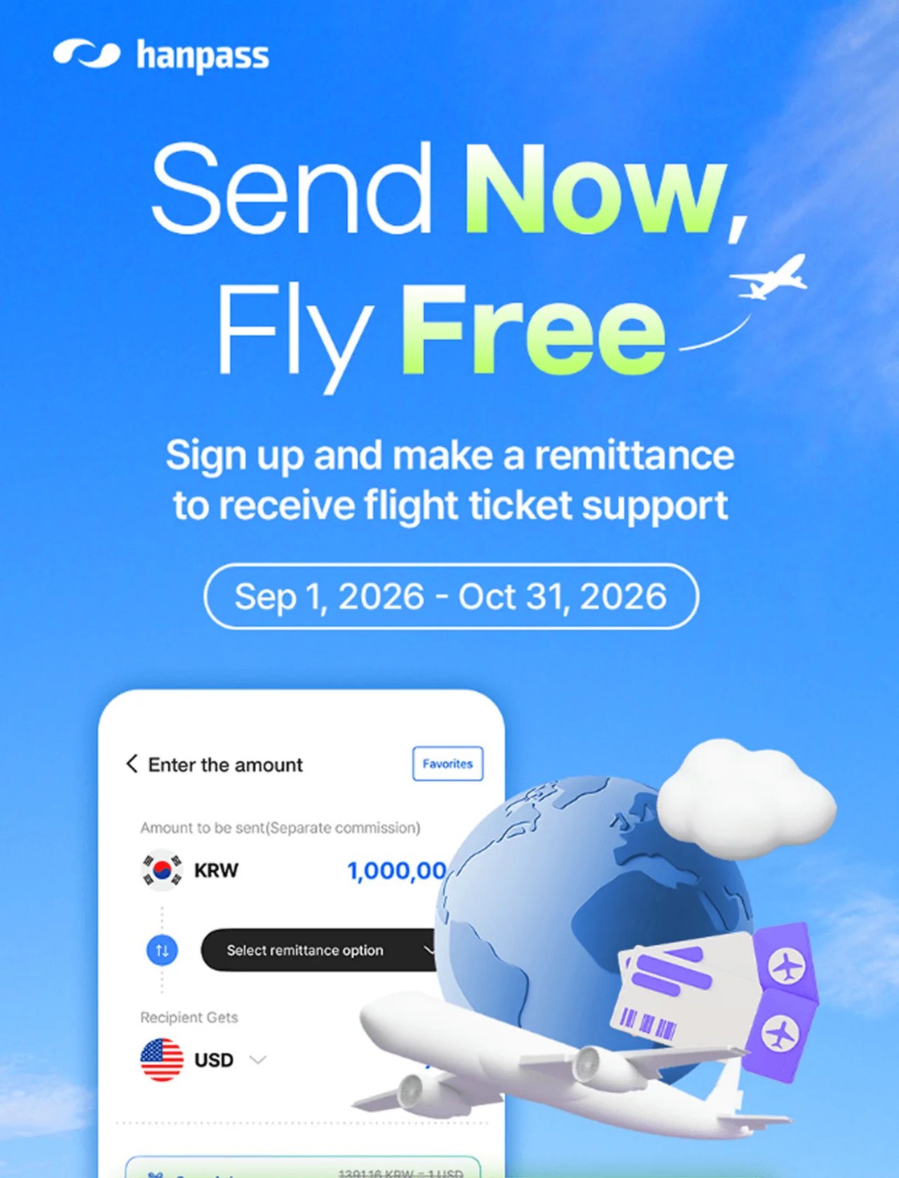 Send Now, Fly Free 1